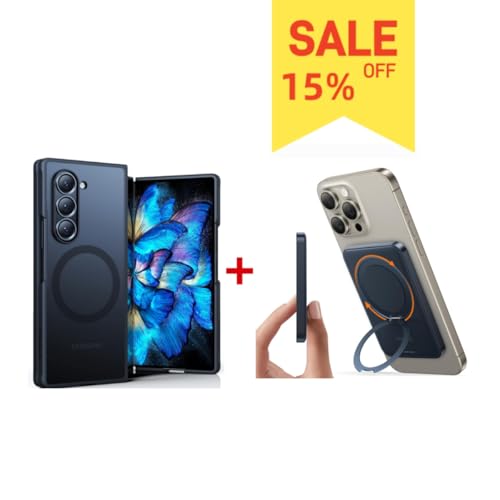TORRAS Magnetic Case & Magnetic Portable Power Bank— Buy Together to Save 15%
