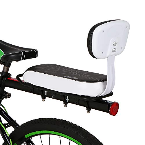 Lixada MZL3471506720472EN Bicycle Back Seat Cycling Bike Bicycle Mtb Pu Leather Soft Cushion Rear Rack Seat Children Seat thumb #7