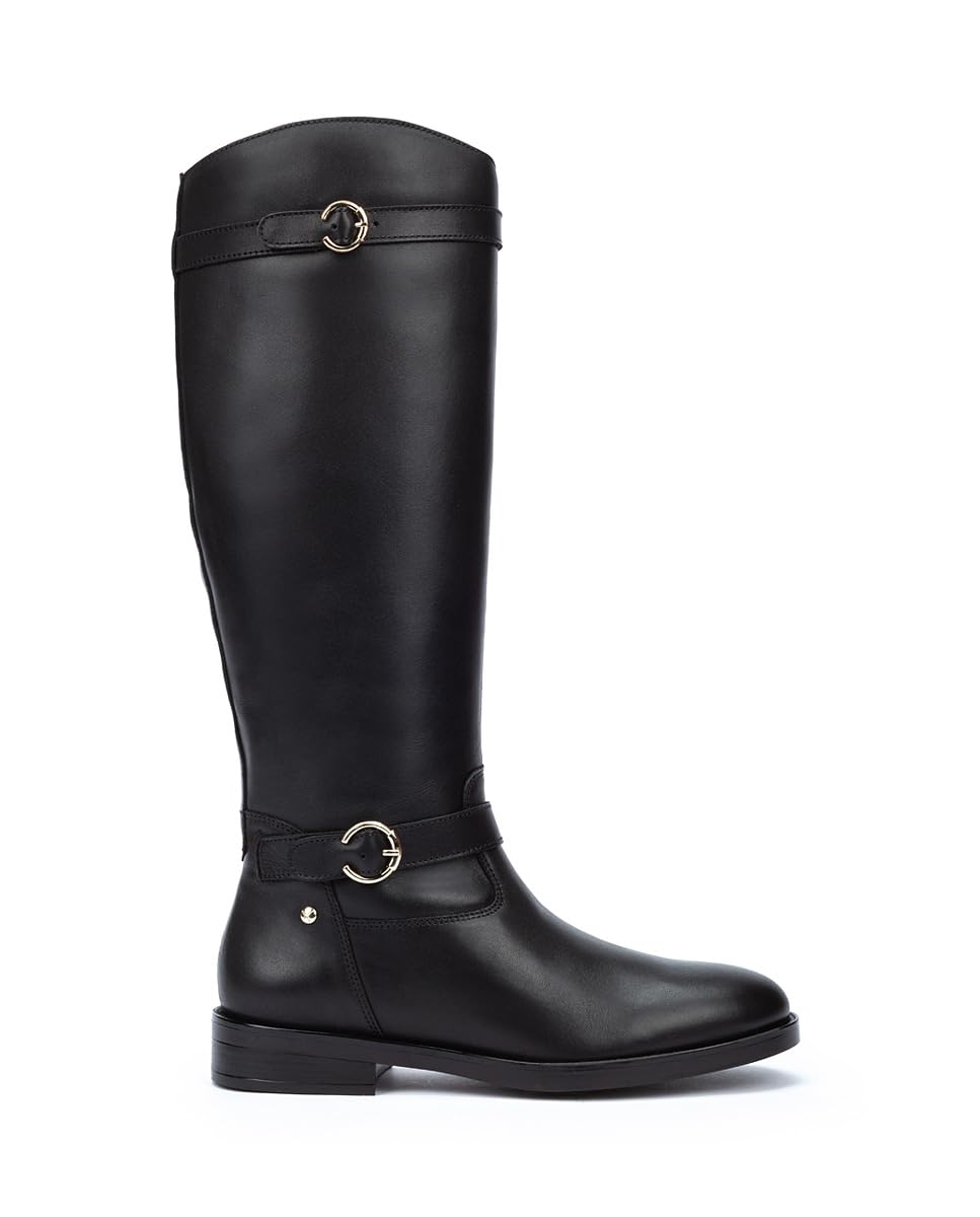 Pikolinos Bottes en Cuir PUERTOLLANO pour Femme Color Black