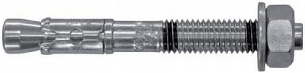 Rawlplug R-XPT-12120 12 x 120 mm M12 Zinc Plated Through Bolt (50 pieces)