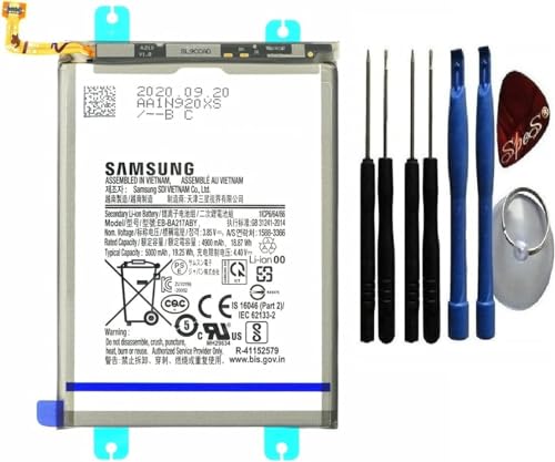 SPES Samsung EB-BA217ABY - Batería original para Samsung Galaxy A13 4G A135F (5000 mAh, con herramientas)