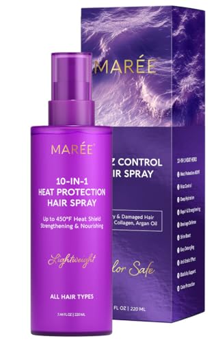 MAREE Heat Hair Spray - Protection Hair Spray – Thermal Protection for Safe Styling & Frizz Control