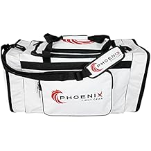 Thrive Gear Bag, Gear Duffle Bag, Gym Bag, Travel Bag, and Sling Bag for MMA, Boxing, Kickboxing, MMA, Jiu Jitsu, Sparring Bag, and Shoulder Bag, Available in Black or White White