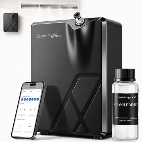 HVAC Scent Diffuser Kit with 100ml Oil, Scent Air Machine for Home & Hotel