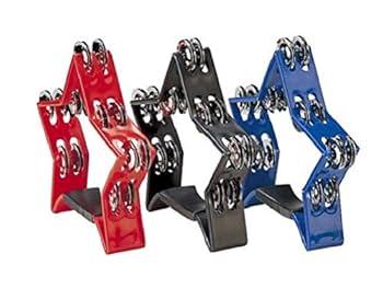 Kikutani Tambourine Star Shape Color MX-5 Black : Amazon.ca