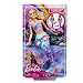 Barbie Mermaid Toy Dolls with Surprise Magic Blooming Flowers Feature, Ombre Tails, Pearl Headband Accessory & Long Blonde Hair with Pink Highlights