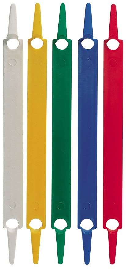 Lot 80 Attaches Papier à Griffes Réutilisables WRITWAA – 8 Couleurs, Capacité 3 Cm, Pour Documents, Rapports, 8 Cm De Longueur