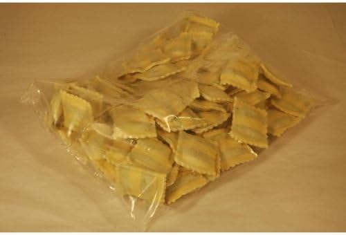 Carlas Precooked Egg and Sage Striped Butternut Squash Ravioli, 2.65 Pound -- 2 per case.