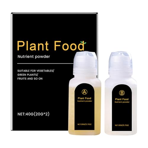Fertilizante Para Plantas - Alimento Para Plantas De Interior | Nutrientes Solución Para Cultivo De Terraza, Césped, Jardín, Verduras Y Frutas
