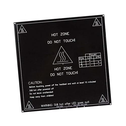 Reprap Mk2b Pcb Heated Bed 12/24v Dual Power Aluminum