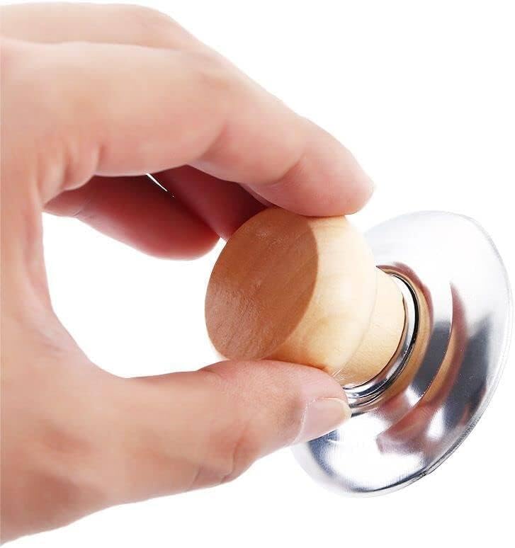 Poignées De Rechange Pour Couvercle De Casserole En Bois Et Ustensiles De Cuisine - Longue Poignée Pour Différents Couvercles De Casseroles Et Casseroles