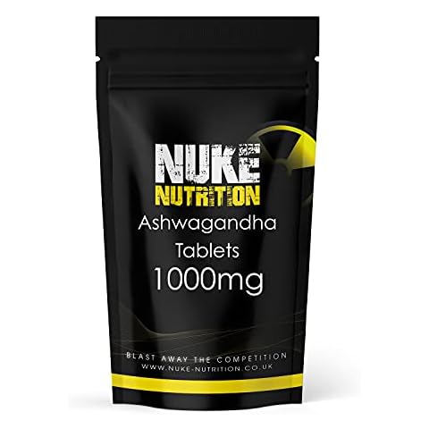 Nuke Nutrition High Strength Ashwagandha Tablets Cover