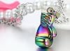 JewelryWe Birthday Valentine Gift Stainless Steel Mens Boxing Glove Pendant Necklace with 22 inch Chain, Color (with Gift Bag) #1