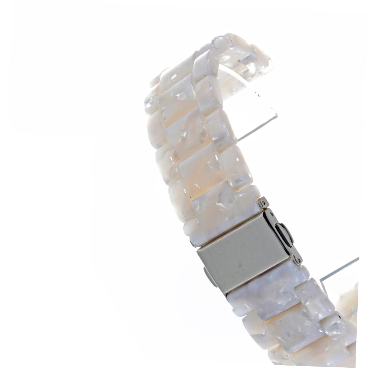 Hemobllo Correa De Reloj De Resina Ancha Bonita y Divertida Compatible Smartwatch Diseño De Flores Rápido Cambio y Personalizado