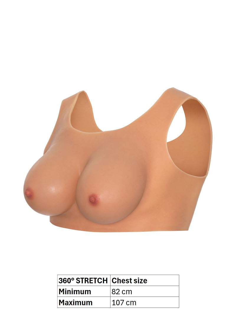 Hidden Desire - Alter Ego Wearable Breasts Top With E-Cup