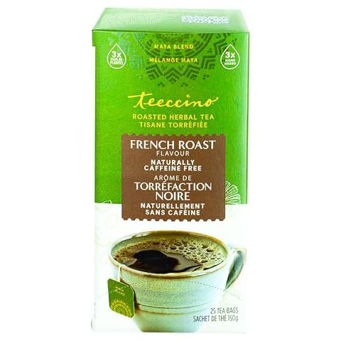 Teeccino French Roast Herbal Tea - Caffeine Free Cover