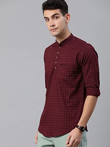 Image of Diverse Men's Cotton Slim Kurtas