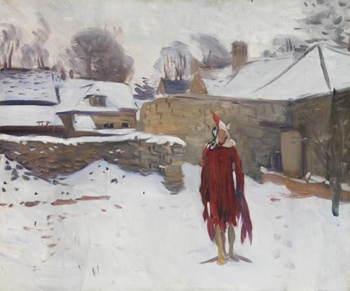 Impression d'art Mannequin dans la neige John Singer Sargent toile premium 60x90cm