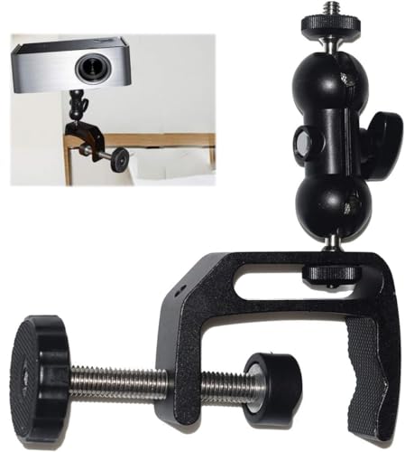 Image of 2-Be-Best Mini Projector Mount, Articulating Clamp Mount, 360 Flexible, Compatible with Projector, Camera, LED Light