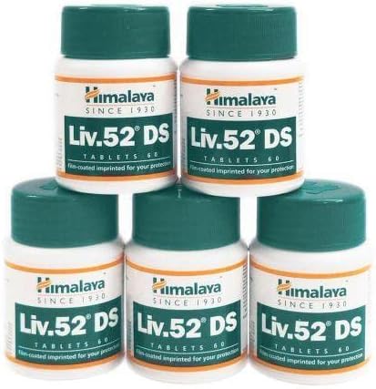 Polet Suplemento para el cuidado del hígado DS Pack de 5 (60 pestañas por botella)