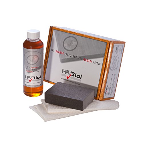 Set di olio per legno HABiol naturale vegano per