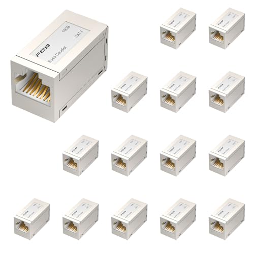 Connecteur RJ45 blindé FGB 10 Gbit/s pour liaison internet stable