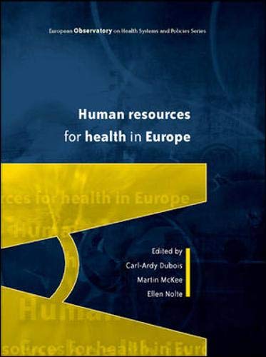 Buy Human Resources for Health in Europe (European Observatiory o n Health Systems and Policies) — BookShops.in