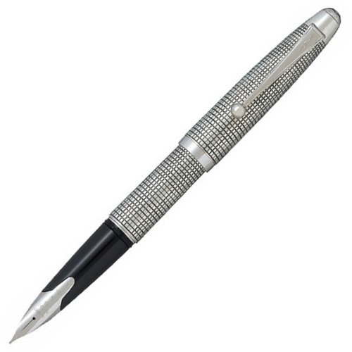 PILOT 万年筆 シルバーン トク M Amazon | PILOT万年筆 シルバーン ペン種：18K M／軸色：格子 FK-5MS