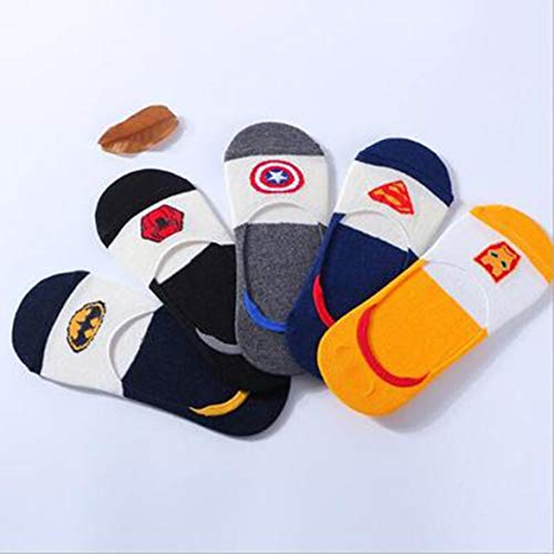 Preisvergleich Produktbild nbvmngjhjlkjlUK Cartoon Einfache Söckchen Candy Invisible Socks Summer Cotton Atmungsaktives Kleinkind Low Cut Socken für Männer Jungen