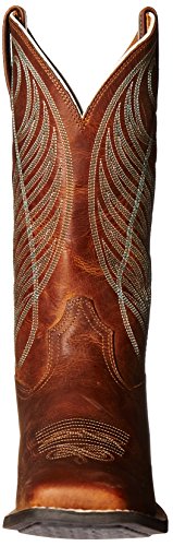 Ariat Women's Round Up Wide Square Toe Western Cowboy Boot - Image 4