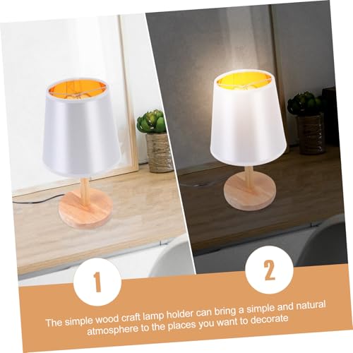 Base de lampe de bureau bois stable Cabilock pour eviter la chute de lampe de table
