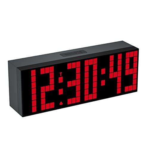 Chkosda Digital Alarm Clock, Led Clock With 2" Digital, 7 Color Options, Adjustable Brightness, Countdown Clock With Remote Control, Calendar And Temperature Display Desk Clock For Bedroom #TOP7