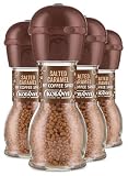 Kotanyi Salted Caramel Kaffee Topping | feiner Karamellgeschmack, 4er Pack (4 x 65g)