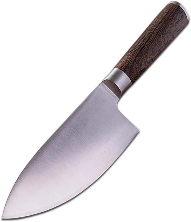 Meat Cleaver,Cleaver Knife 5.5 Inch Stainless Steel Kitchen Knives Professional Butcher Meat Cleaver Chef Slicing Japanese Filleting Knife Vegetable Fish Cutter