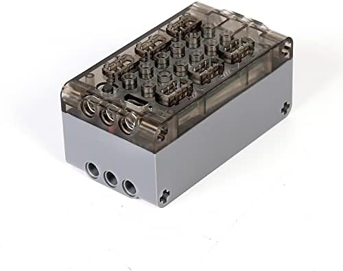 Mould King M0019 6.0 Powered Module Kit, zestaw funkcji Power 6.0 z pilotem zdalnego sterowania i pudełkiem na baterie, 2,4 G 6-kanałowy zestaw funkcji szybkiego ładowania