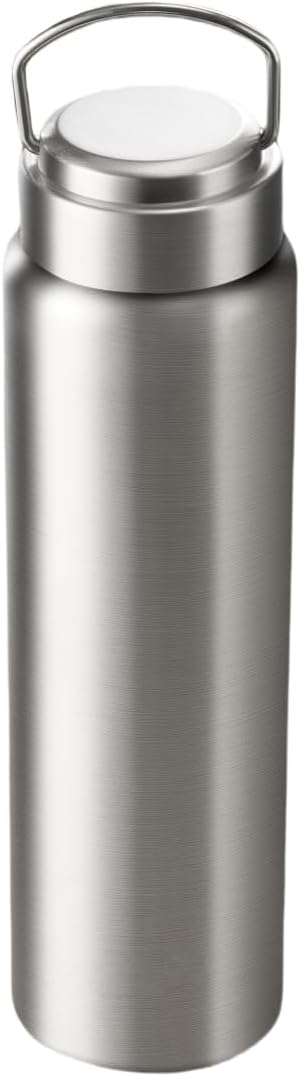 Vacuum Insulated Stainless Steel Water Bottle with Tea Infuser - Wide Mouth,BPA-Free, Leak- Proof,Keeps Cold 24H/ Hot 12H- Ideal for Travel,Office, Gym