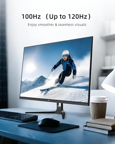 KTC 32 Inch 2K Computer Monitor, QHD (2560 x 1440) 120Hz Monitor with IPS Panel, Adaptive Sync, HDR10, HDMI/DP, Tilt Adjustable, VESA Compatible, Eye Care PC Monitor for Office Gaming, White - Image 3