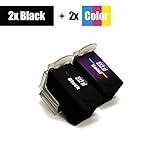 remplacé Canon PG-512 / PG512 XXL Black + CL-513 / CL-513 XXL COLOR