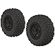 1/10 DBoots Fortress SC 2.2/3.0 vormontierte Reifen, 14mm Hex, Schwarz (2)