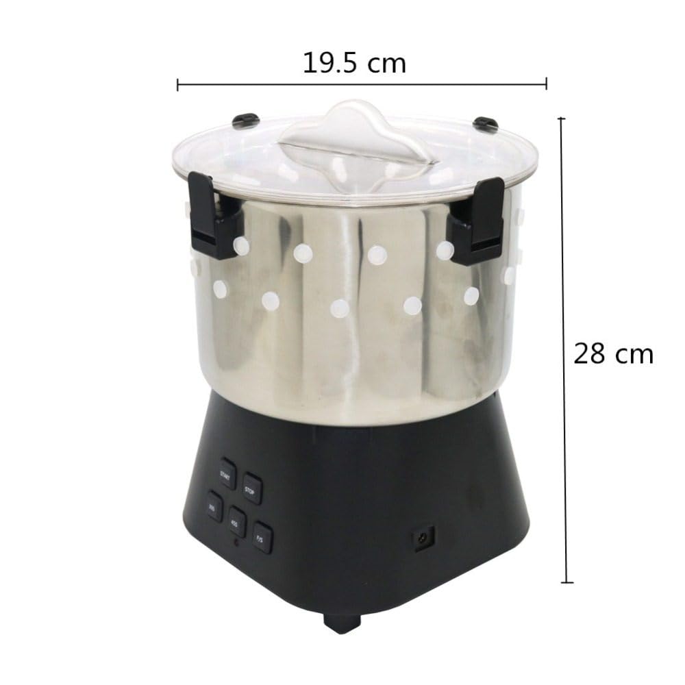 Mini spennatrice elettrica, in acciaio inox, per pollame e anatra di quaglia, efficiente rimozione delle piume per uso in cucina agricola