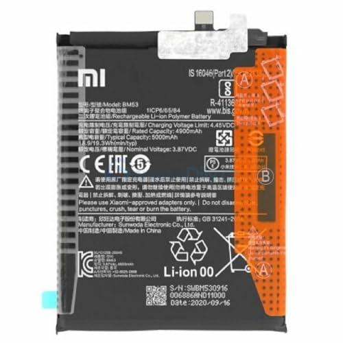 Image of Original BM53 Battery for Redmi 10T 5G (10T Pro 5G) M2007J3SY / M2007J3SG Battery with 1 Year Warranty** (EE87)
