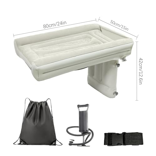 Matelas gonflable pour voiture et SUV avec pompe électrique incluse - 6