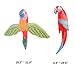 4 Pcs Inflatable Flying Parrot Colorful Inflatable Parrot Birds Decorations for Birthday Baby Shower Wedding Summer Luau Beach Pool Hawaii Hawaiian Tropical Holiday Carnival Party Supplies Favors