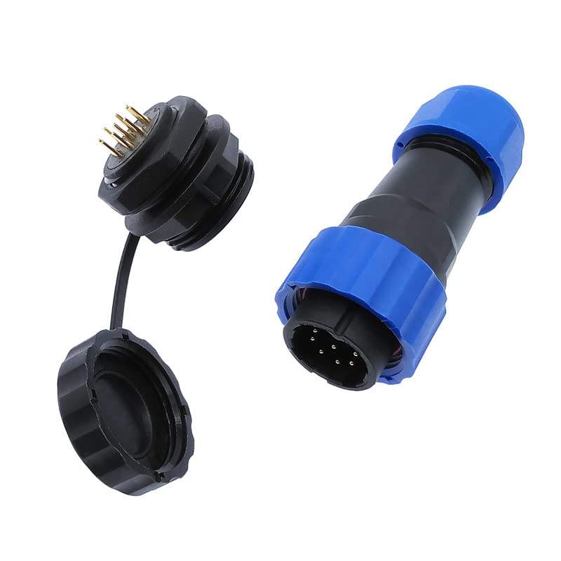 Conector impermeable SP20 de 3 pines IP68 para evitar fallos en tu cable industrial 3