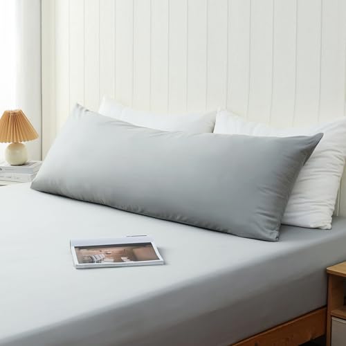 100% Cotton Zippered Body Pillow Protectors (20" 54") 1 Pack