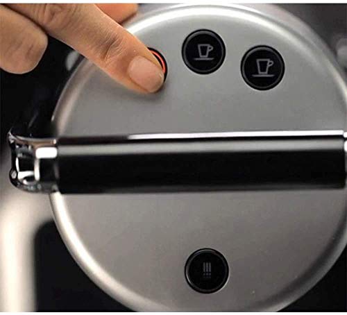 SQQSLZY Kaffeemaschine, Progammable mit Glas Karaffe, Edelstahl for Gewerbe Kapsel-Kaffeemaschine – Bild 4