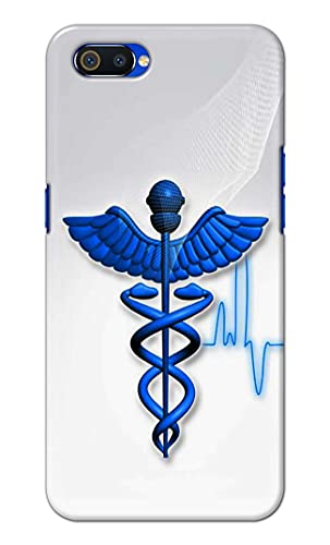 Image of Printed Hard Back Cover Case for Realme C2 | Oppo A1K Back Cover (Medical Doctor) -1803