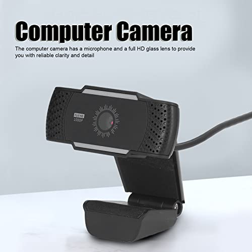 Computerkamera, tragbar, kompakt, mit drehbarem Clip, für Büro zu Hause, für Videokonferenzen – Bild 6