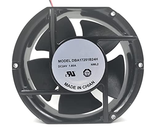 Ventilateur de refroidissement 24V 17251 extracteur d'air industriel 172 x 150 51 mm