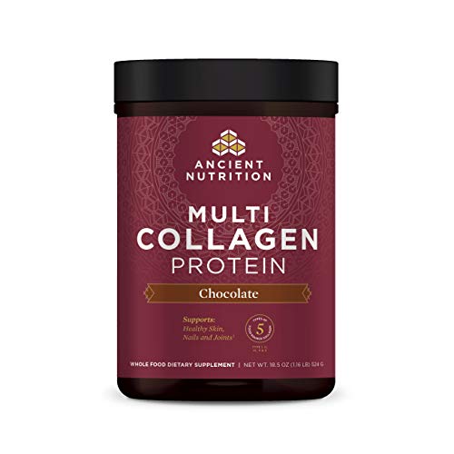 Ancient Nutrition Multi Collagen Protein Powder, Chocolate, Formulated by Dr. Josh Axe, 5